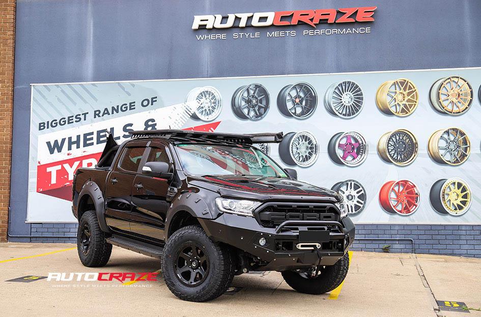 FORD RANGER RIPPER MATTE BLACK